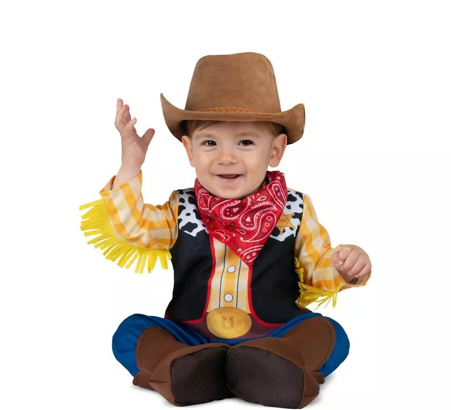 Translation missing: es.Disfraz de Vaquero con sombrero para bebé y niño