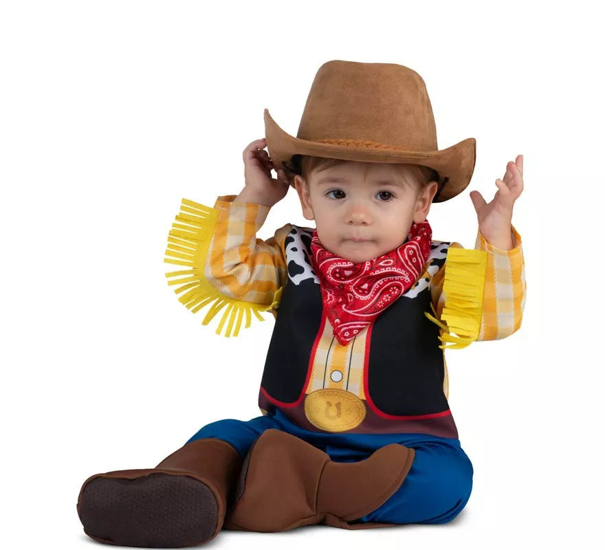 Translation missing: es.Disfraz de Vaquero con sombrero para bebé y niño