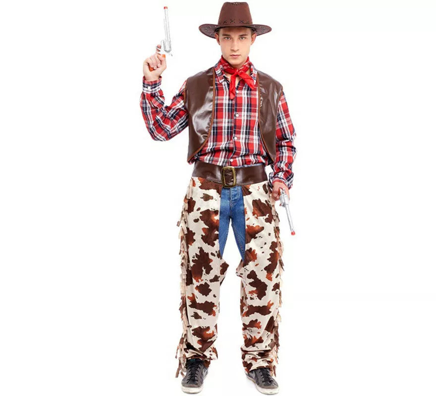 Translation missing: es.Disfraz de Vaquero del Viejo Oeste para hombre