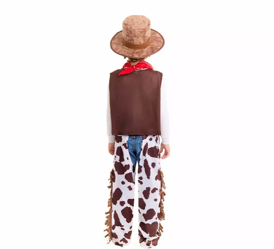 Translation missing: it.Disfraz de Vaquero Oeste con Zahones para niño