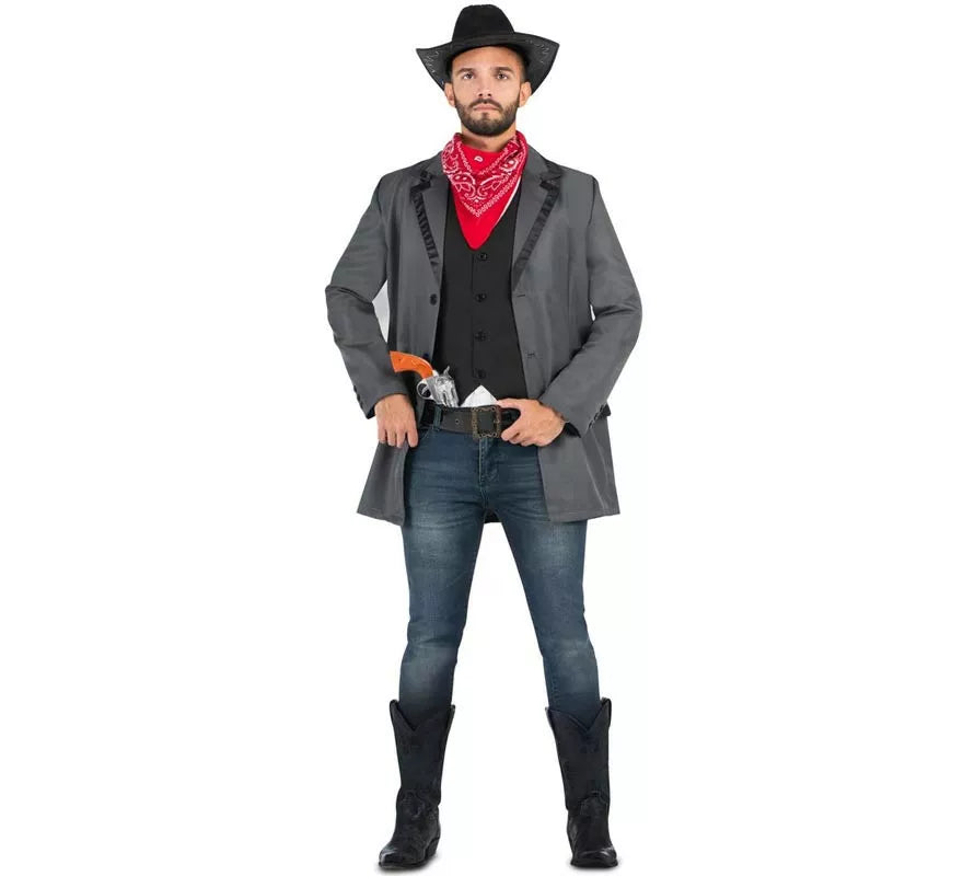 Translation missing: it.Disfraz de Vaquero Pistolero rebelde para hombre