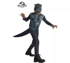 Costume Jurassic World Opp Velociraptor con maschera per bambino