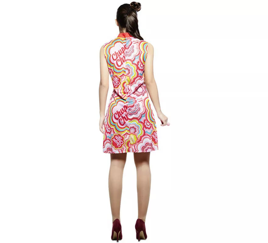 Translation missing: it.Disfraz de Vestido Chupa Chups Chica de los años 60 para mujer