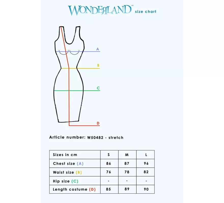 Translation missing: it.Disfraz de Vestido Esqueleto para mujer