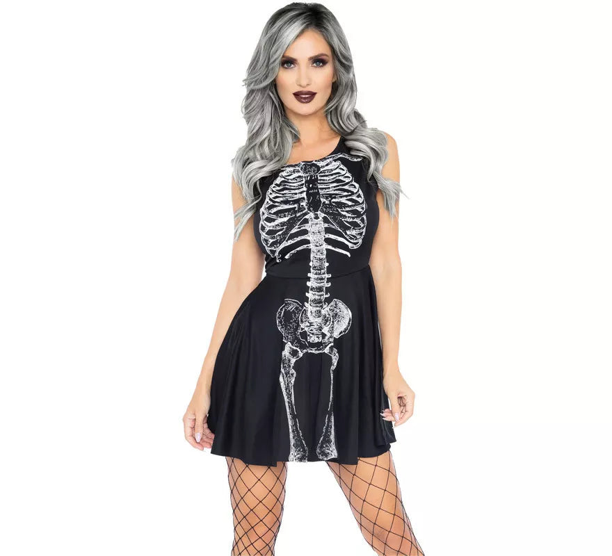 Translation missing: it.Disfraz de Vestido Esqueleto para mujer