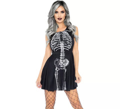 Costume da scheletro da donna