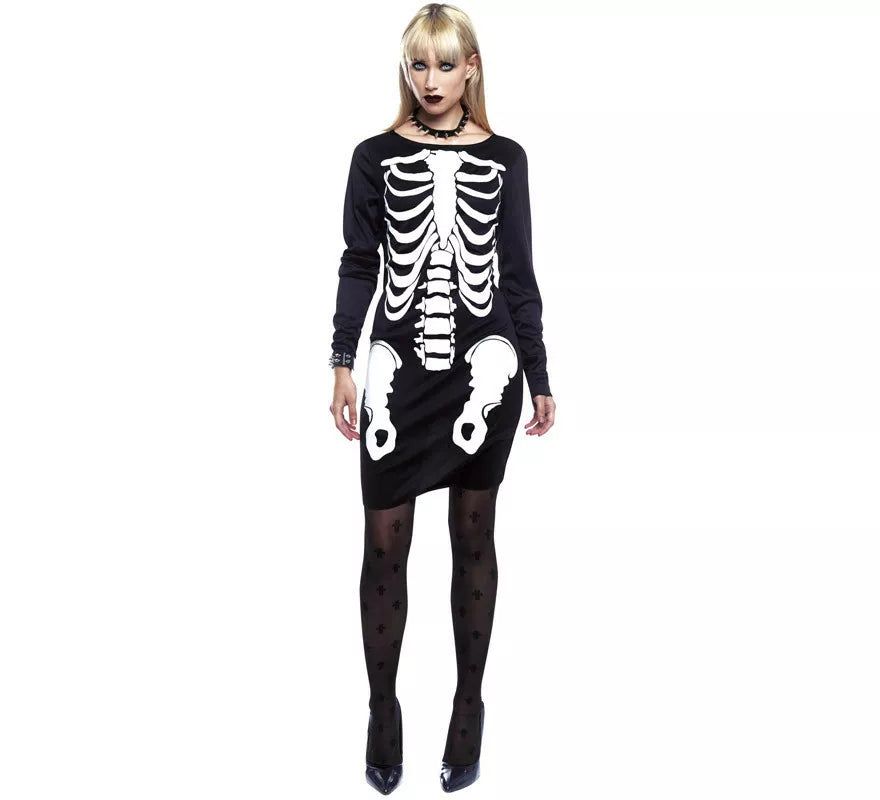 Translation missing: it.Disfraz de Vestido Esqueleto para mujer