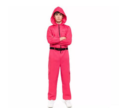 Costume da guardiacaccia per adulti con cappuccio