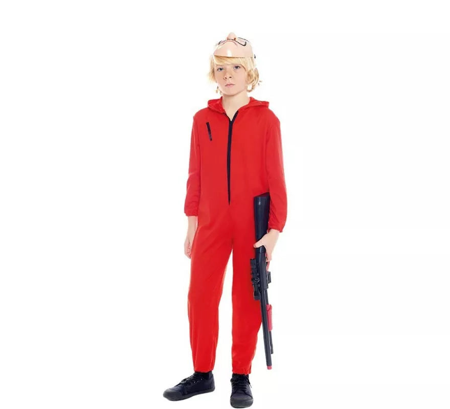 Disfraz de vigilante del juego infantil