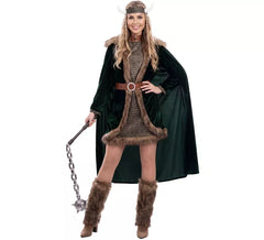 Costume da vichingo deluxe per donna