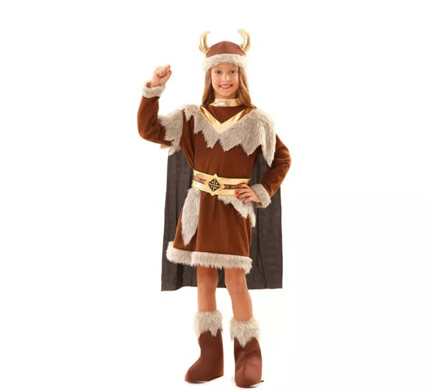 Translation missing: it.Disfraz de Vikinga para niña