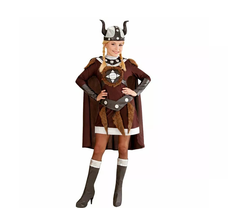 Disfraz de Vikinga Viktoria para mujer