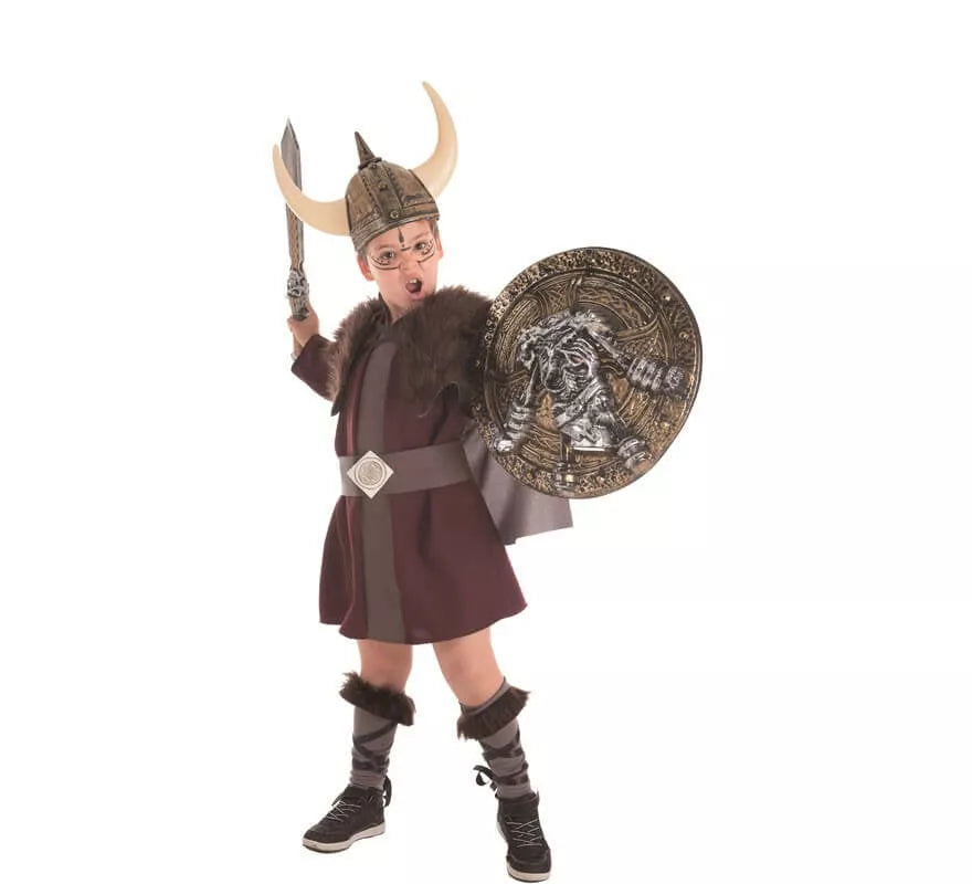Translation missing: it.Disfraz de Vikingo con Casco para niño