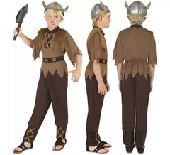 Costume da vichingo o barbaro per un bambino