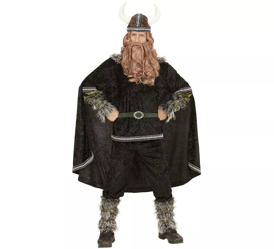 Translation missing: it.Disfraz de Vikingo Oscuro para hombre