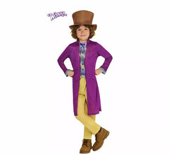 Costume deluxe di Willy Wonka per bambini