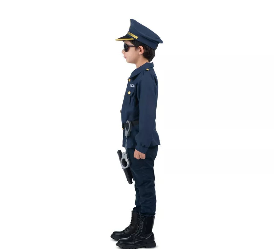 Translation missing: it.Disfraz de Yo Quiero Ser Policía con walkie-talkie para niños