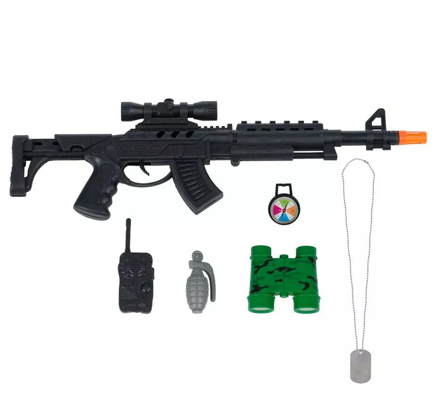 Translation missing: it.Disfraz de Yo Quiero Ser Soldado con walkie-talkie para niños