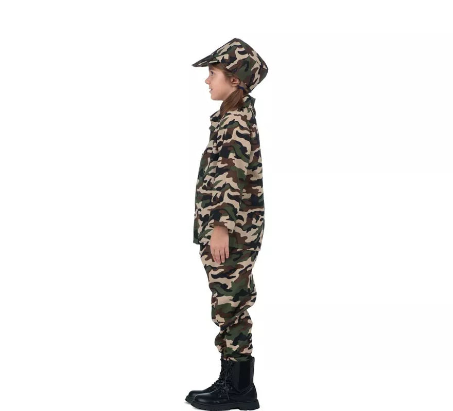 Disfraz de Yo Quiero Ser Soldado con walkie-talkie para niños