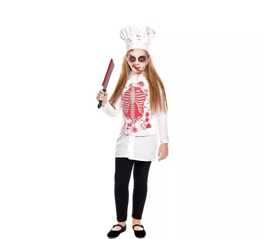 Translation missing: es.Disfraz de Zombie Cocinera para niña