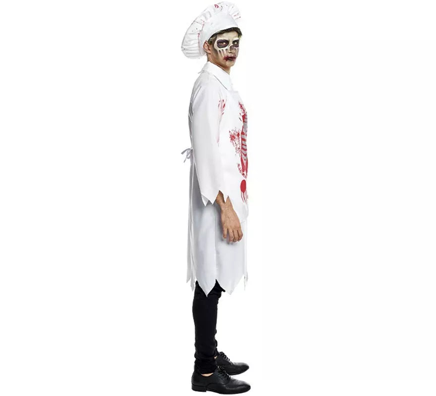 Translation missing: it.Disfraz de Zombie Cocinero para hombre