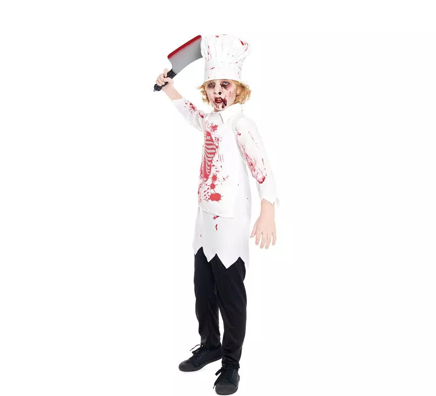 Translation missing: it.Disfraz de Zombie Cocinero para niño