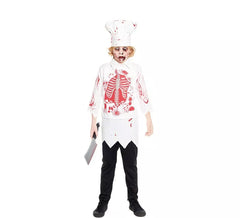 Costume da cuoco zombie per bambino