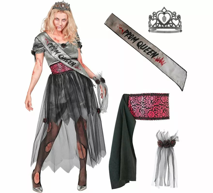 Translation missing: it.Disfraz de Zombie de Baile Graduación para mujer