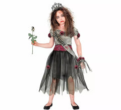 Costume da Zombie del Ballo di Fine Anno per bambina