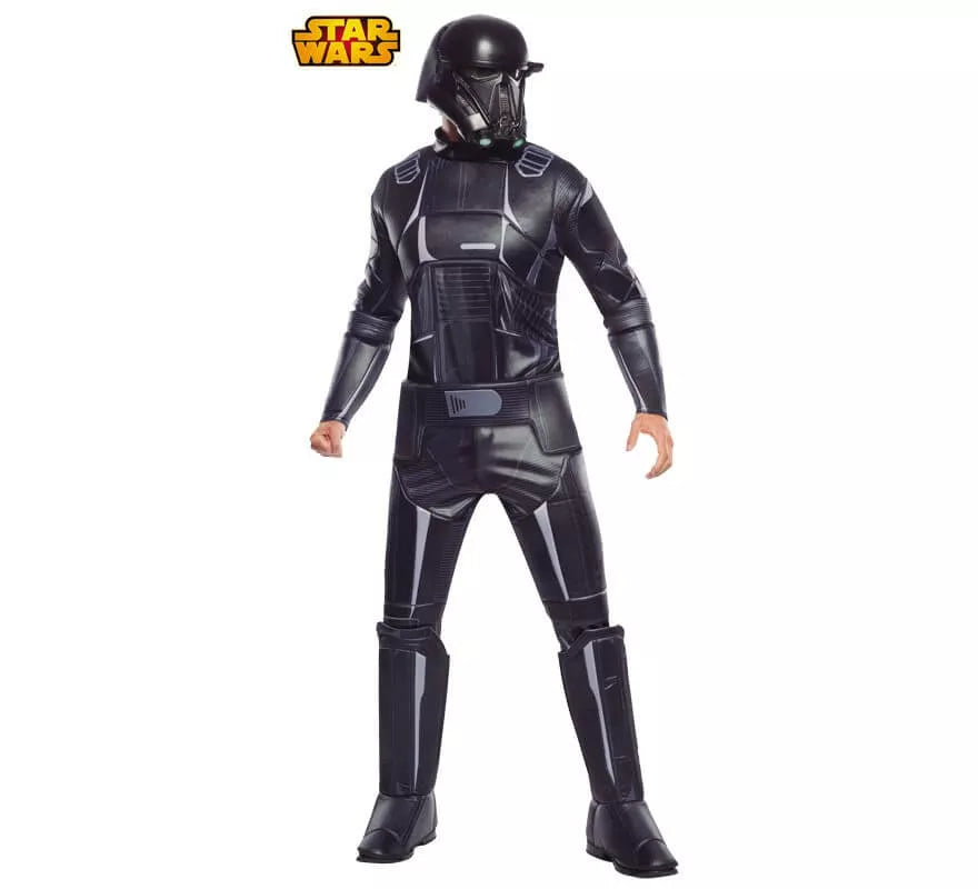 Translation missing: it.Disfraz Death Trooper Negro Deluxe de Star Wars para hombre