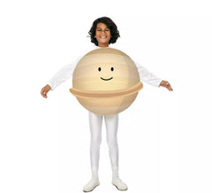 Costume beige sorridente del pianeta Giove per bambino