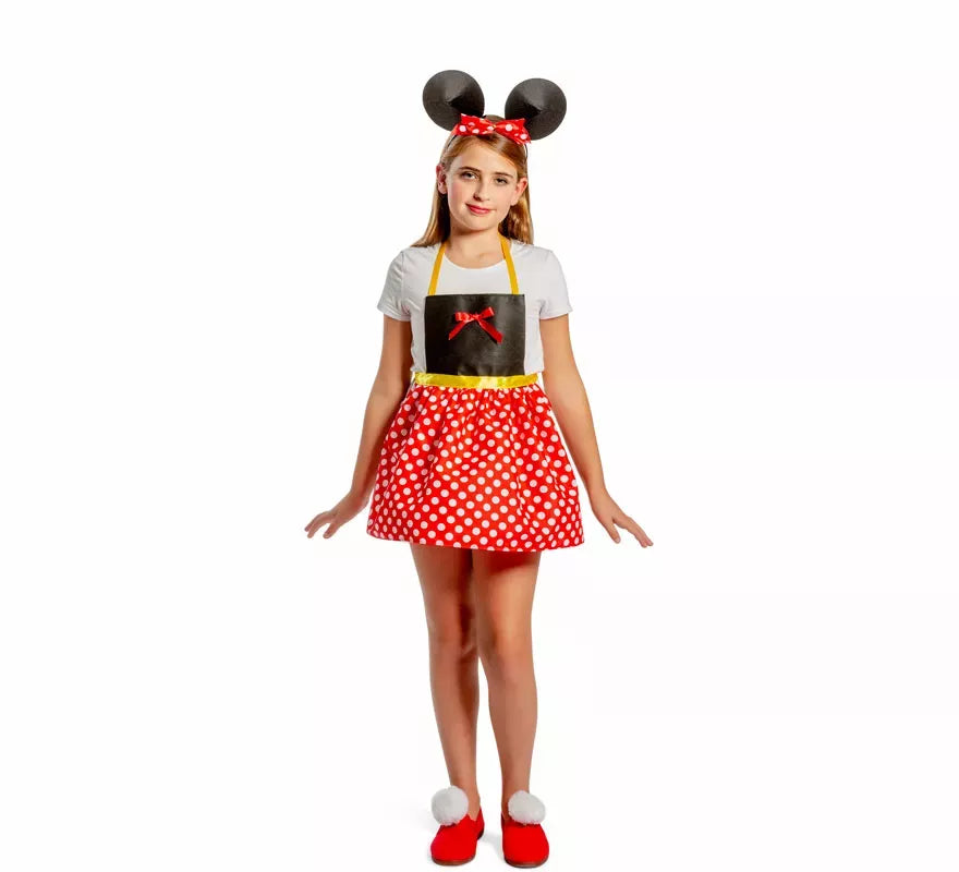 Translation missing: es.Kit o disfraz Chic Mouse para niña