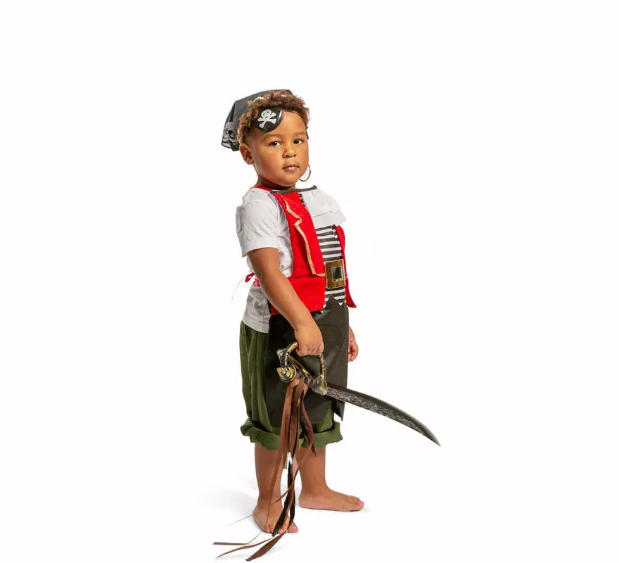Translation missing: it.Kit o disfraz Wild Pirate para niño