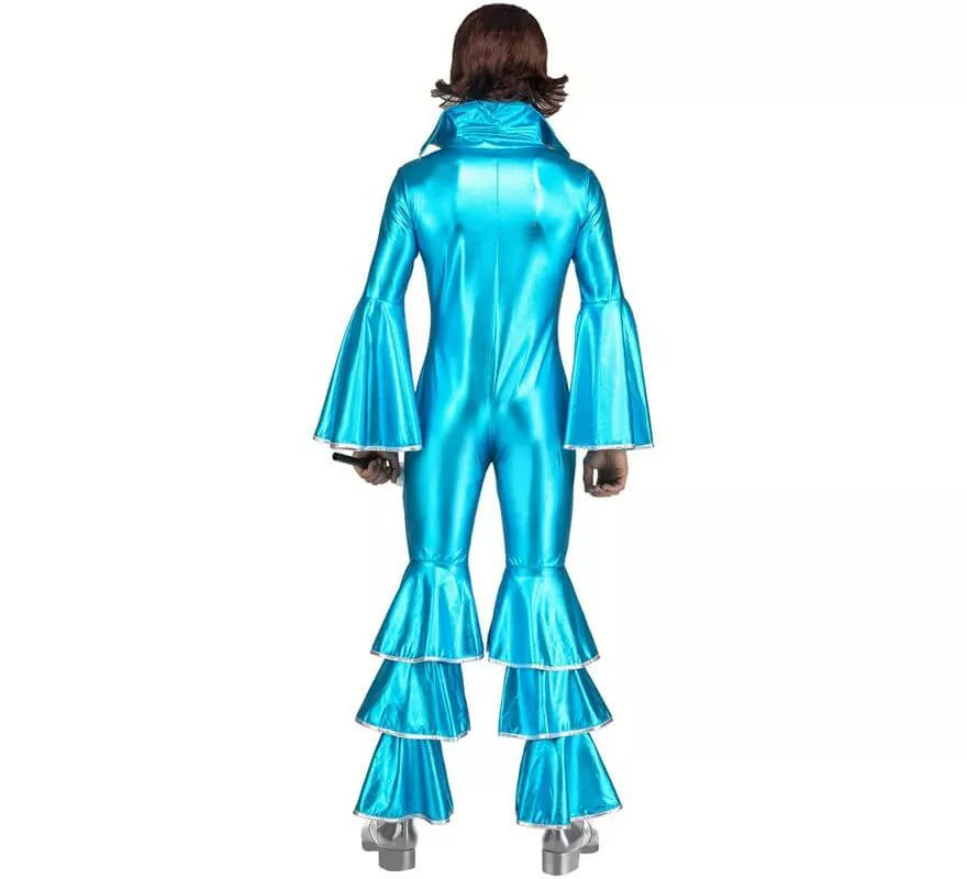 Translation missing: es.Disfraz Disco Azul Turquesa para hombre