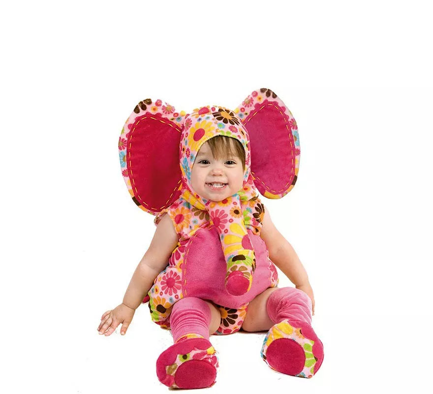 Disfraz Elefante Supercolor para bebés y niños