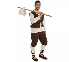 Scudiero medievale o Costume contadino per l'uomo