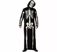 Costume da scheletro della morte da uomo