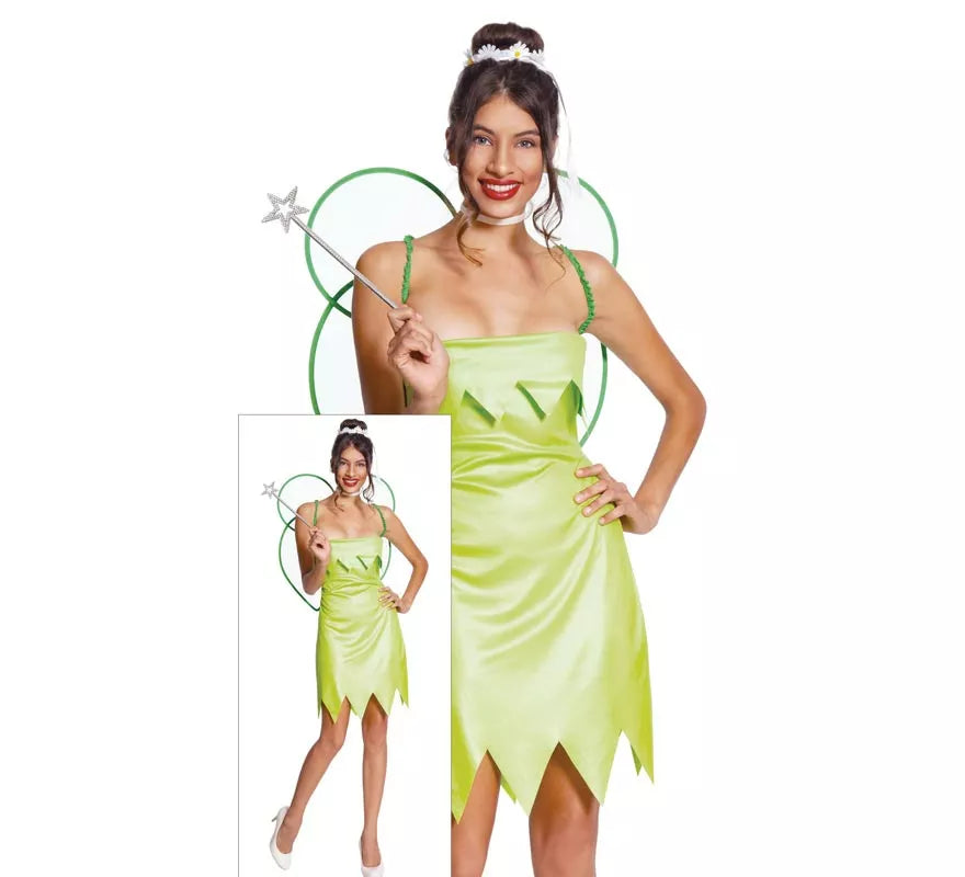 Translation missing: it.Disfraz Hada Verde mujer