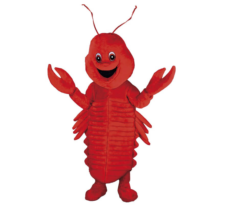Translation missing: it.Disfraz Mascota Cangrejo de Río para adultos