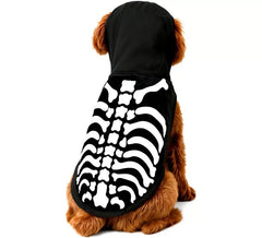 Costume mascotte scheletro fluorescente