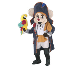 Mouse pirata costume mascotte per adulti