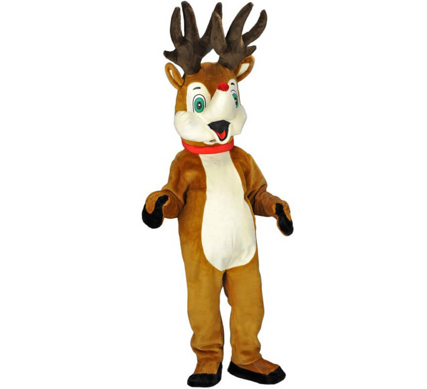 Translation missing: it.Disfraz Mascota Reno Rudolph para adultos
