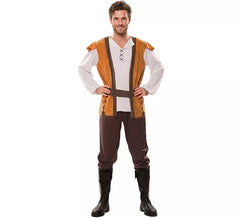 Uomo costume marrone per uomo