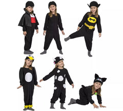 Più nero 6 in 1 costume per bambini e neonati