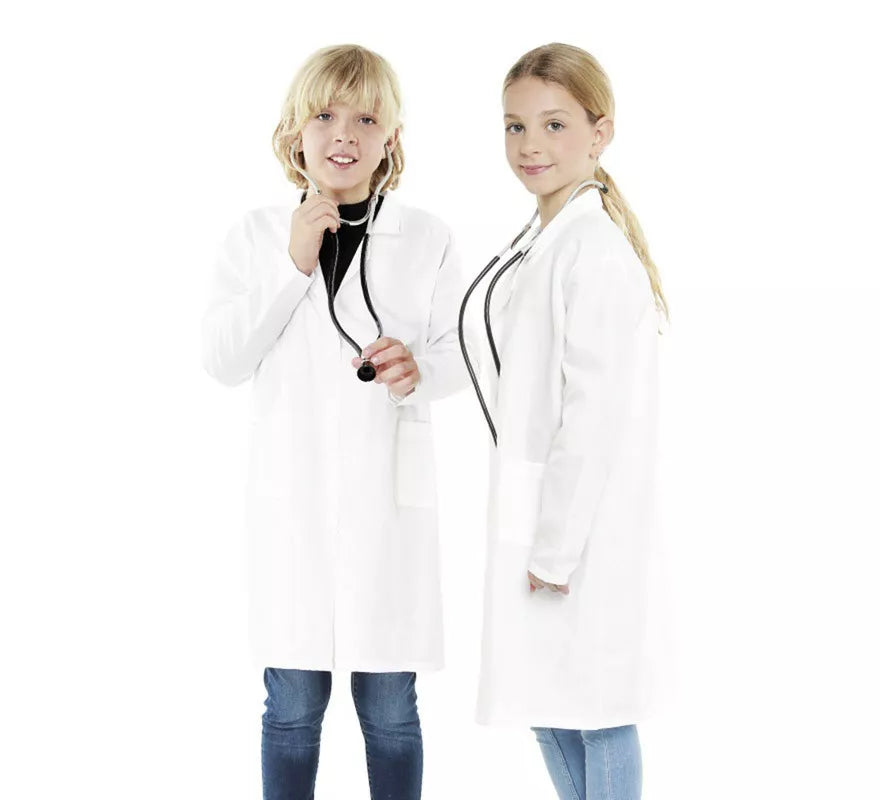 Translation missing: it.Disfraz o Bata Blanca de Médico o Laboratorio para niños