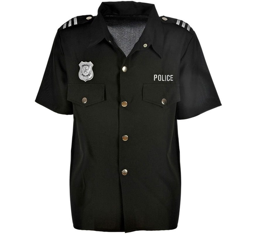 Translation missing: it.Disfraz o Camisa de Oficial de Policía para hombre