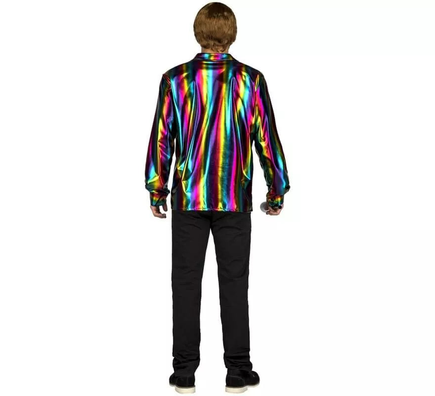 Translation missing: it.Disfraz o Camisa Disco multicolor para hombre