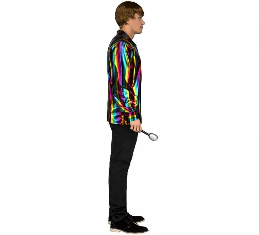 Translation missing: it.Disfraz o Camisa Disco multicolor para hombre