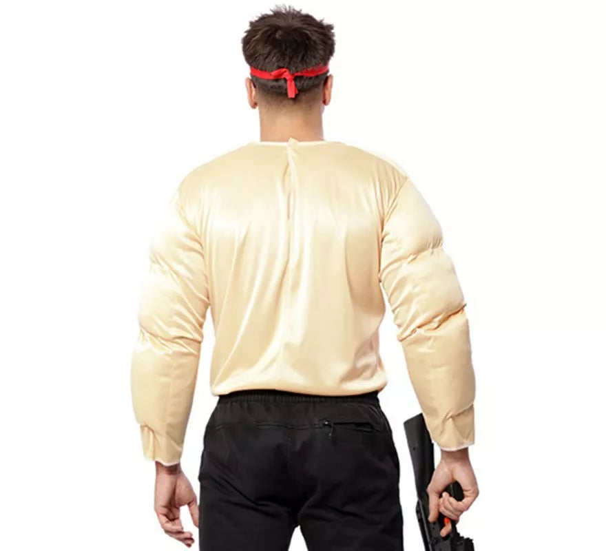 Translation missing: it.Disfraz o Camiseta con Músculos de Forzudo para hombre