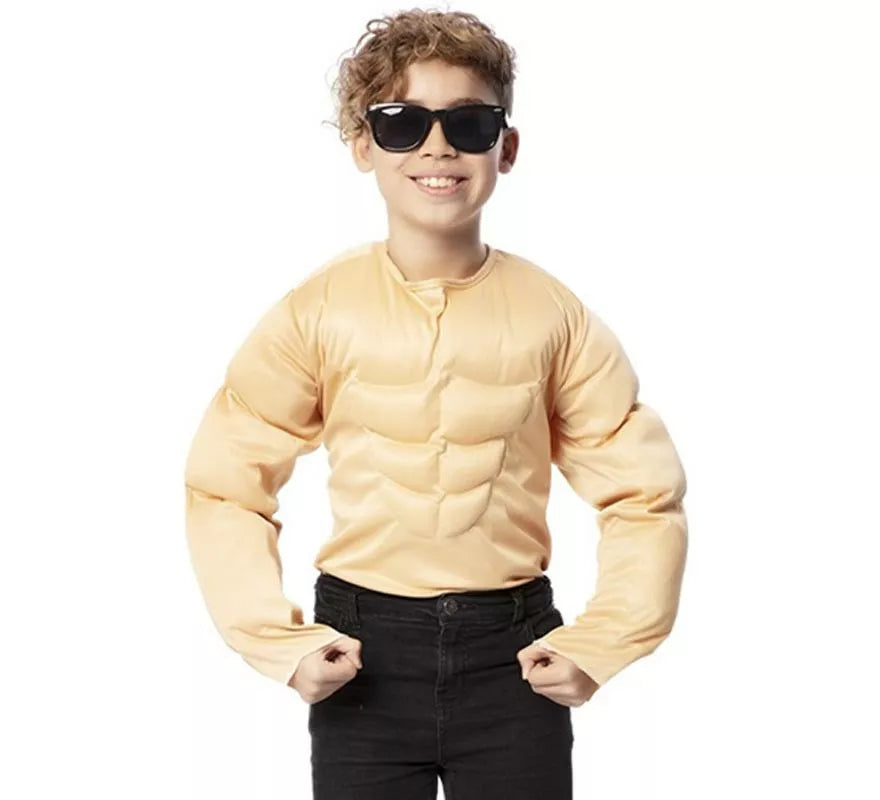 Translation missing: it.Disfraz o Camiseta con Músculos de Forzudo para niño